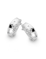 Naiomy Moments Boucles d'Oreilles Argent et Zircons