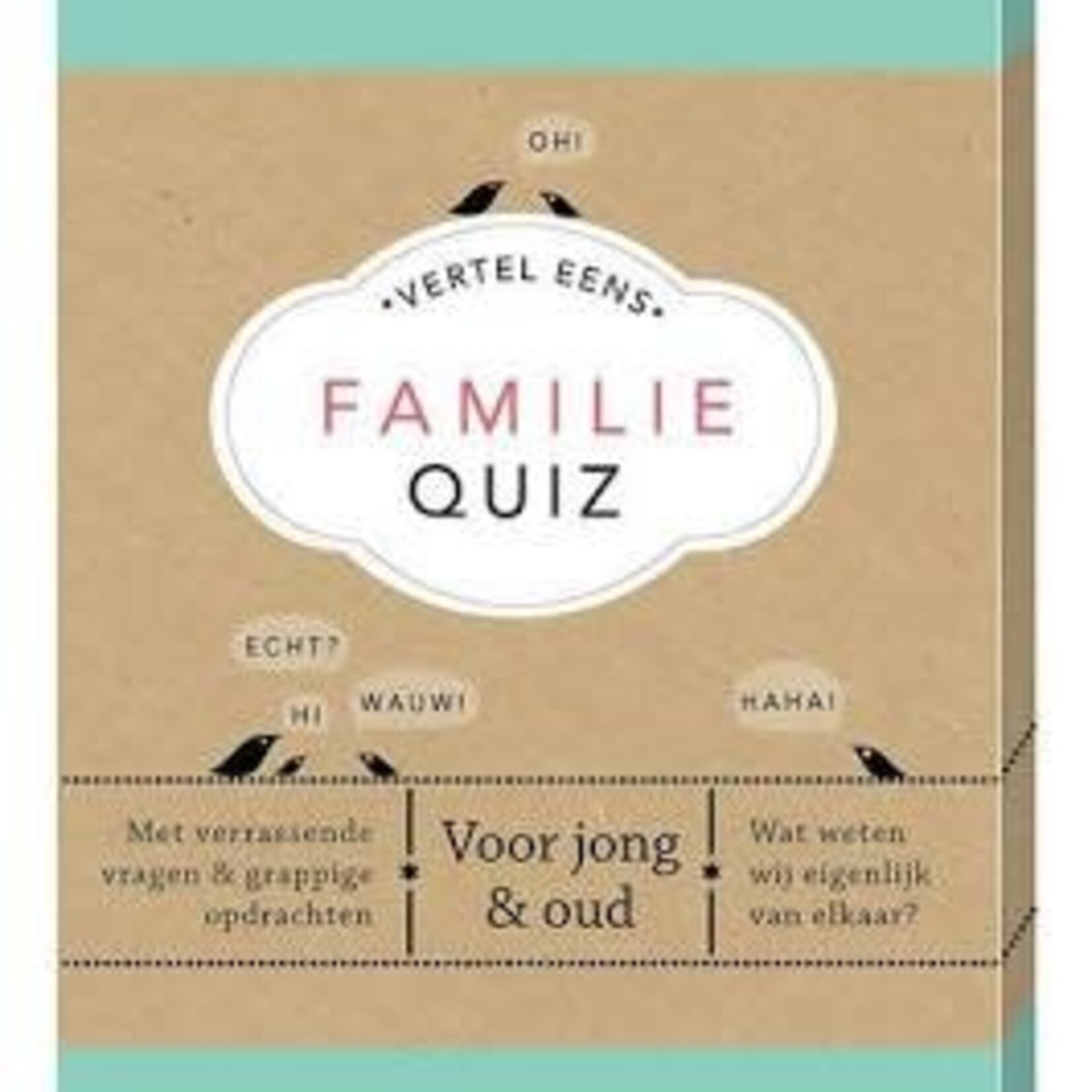 Vertel eens quiz familie