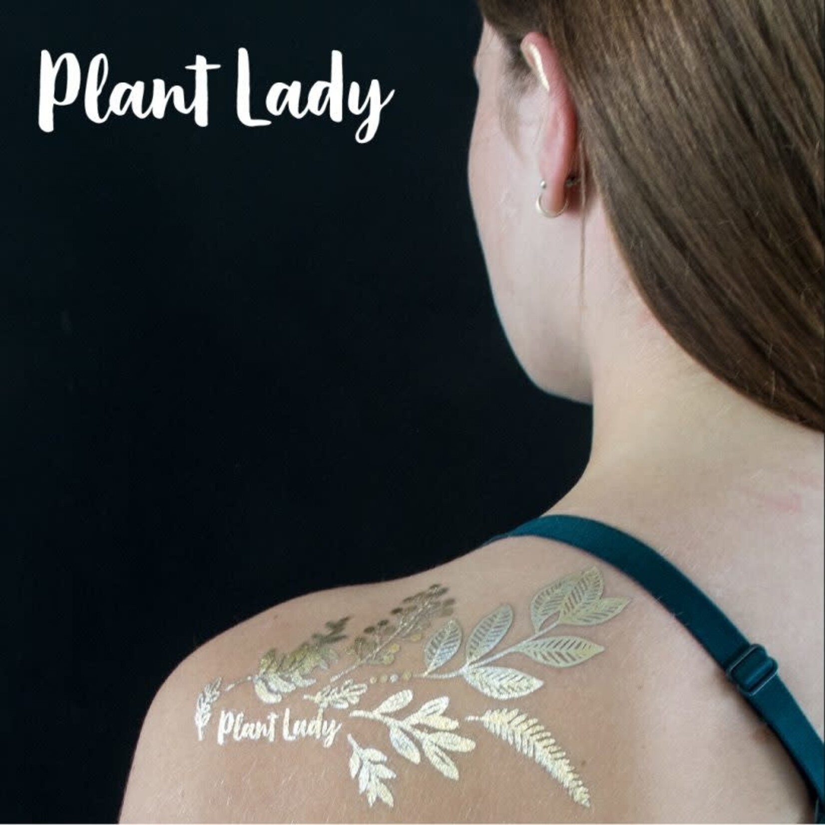 Plant Lady body art tattoo