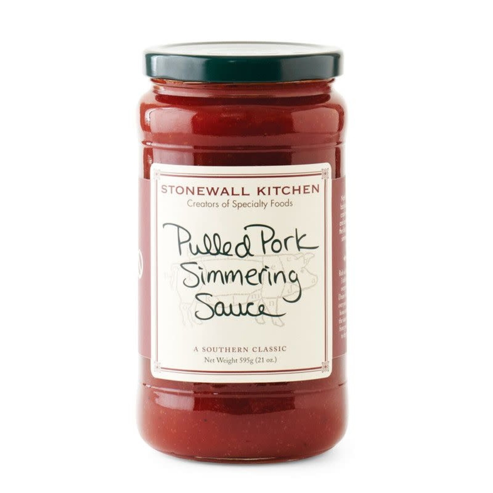 Stonewall kitchen Pulled Pork Simmering Sauce 621ml