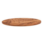 PURE OLIVE WOOD Planken ovaal  dikte1,5cm 35cm