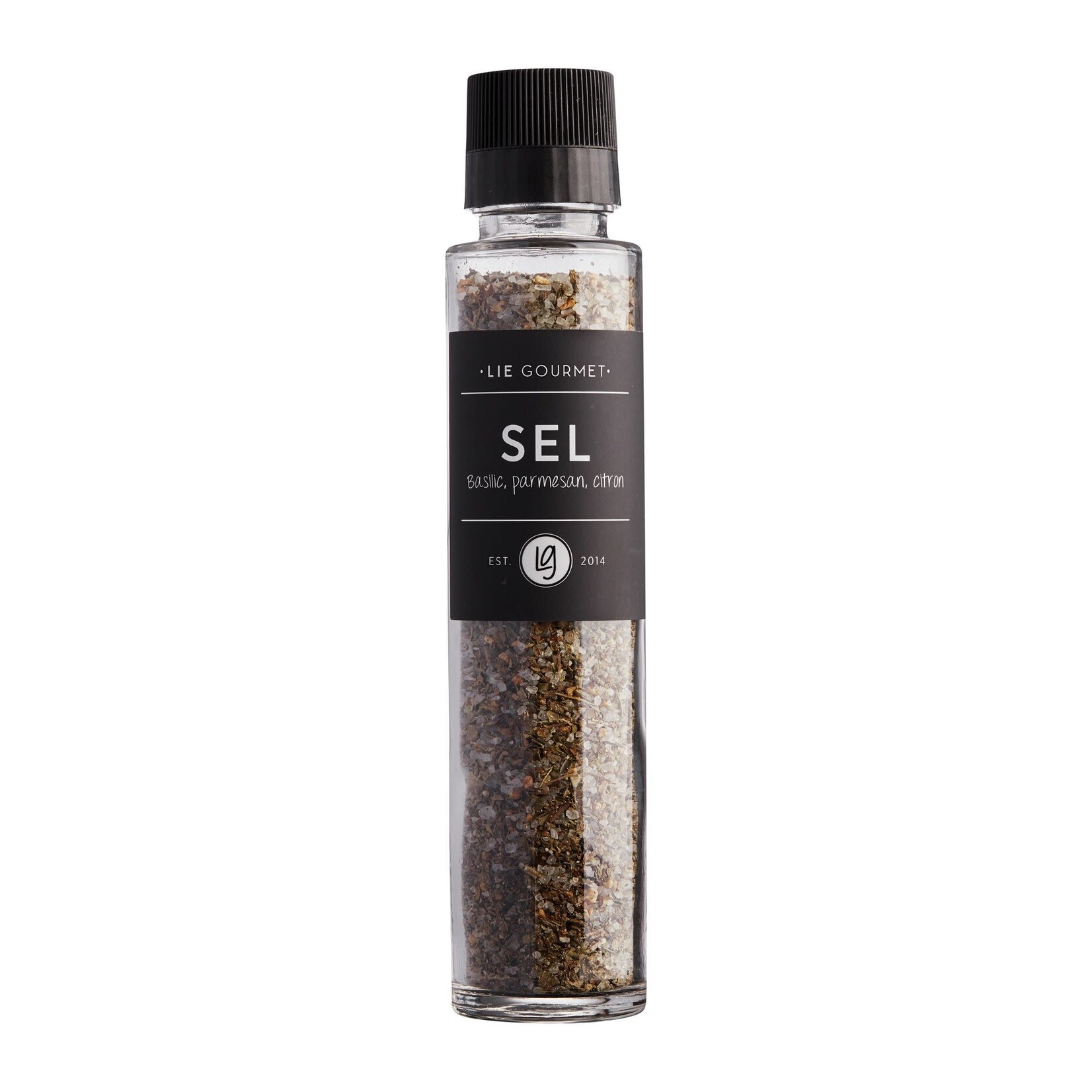 Lie Gourmet Grinder SALT BASIL PARMESAN LEMON