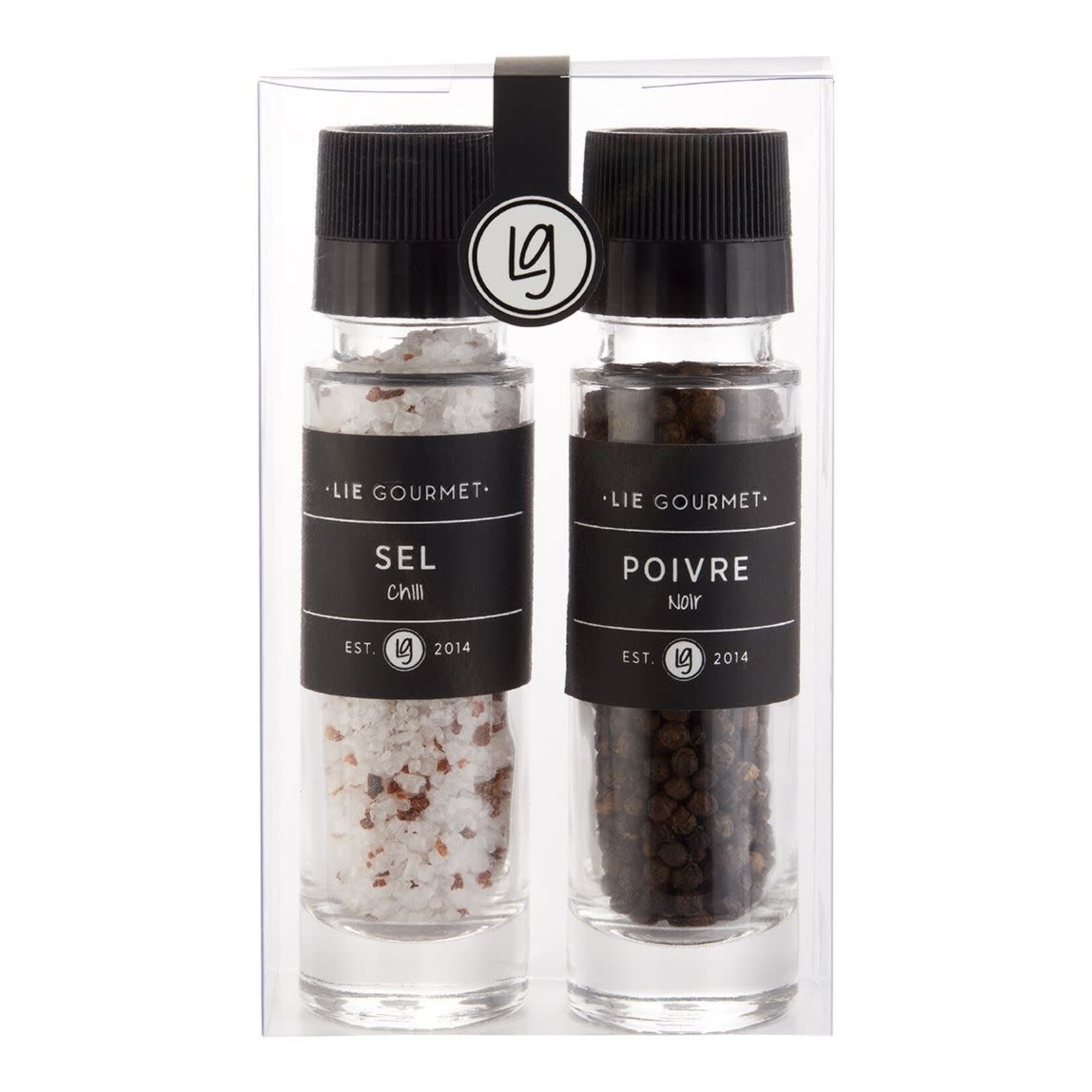 Large  Lie Gourmet Giftset peper en zout grinder