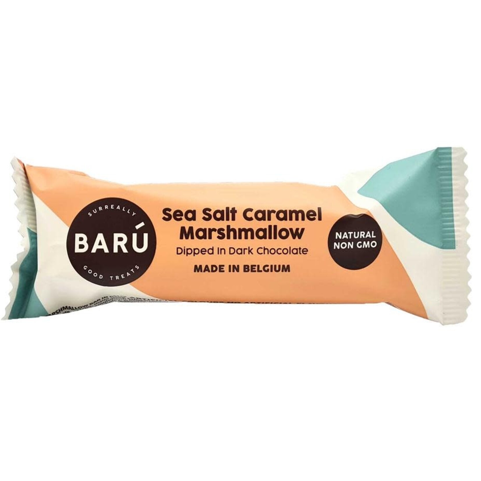 Barú Dark Chocolate & Sea Salt Caramel Marshmallow Bar 30g