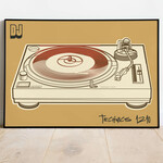 Jaffa Orange Technics Turntable  A3 poster