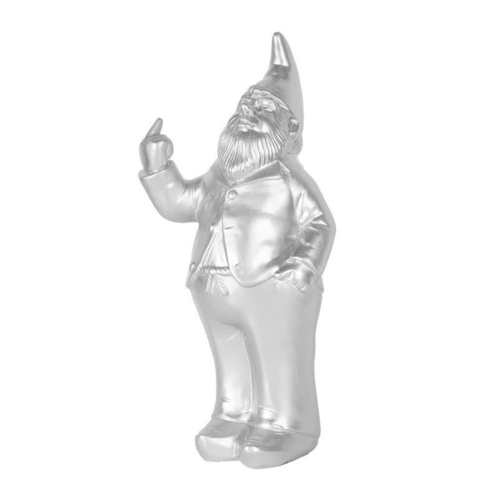 Money Box 'Gnome' - Silver