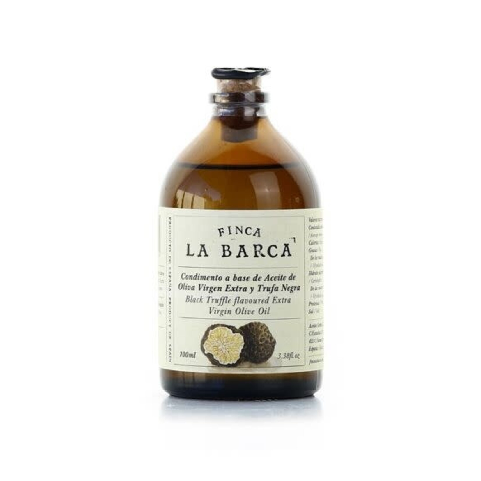 finca la barca Condiment Extra Virgin Olive Oil and Black Truffle "FINCA LA BARCA" 100 ml