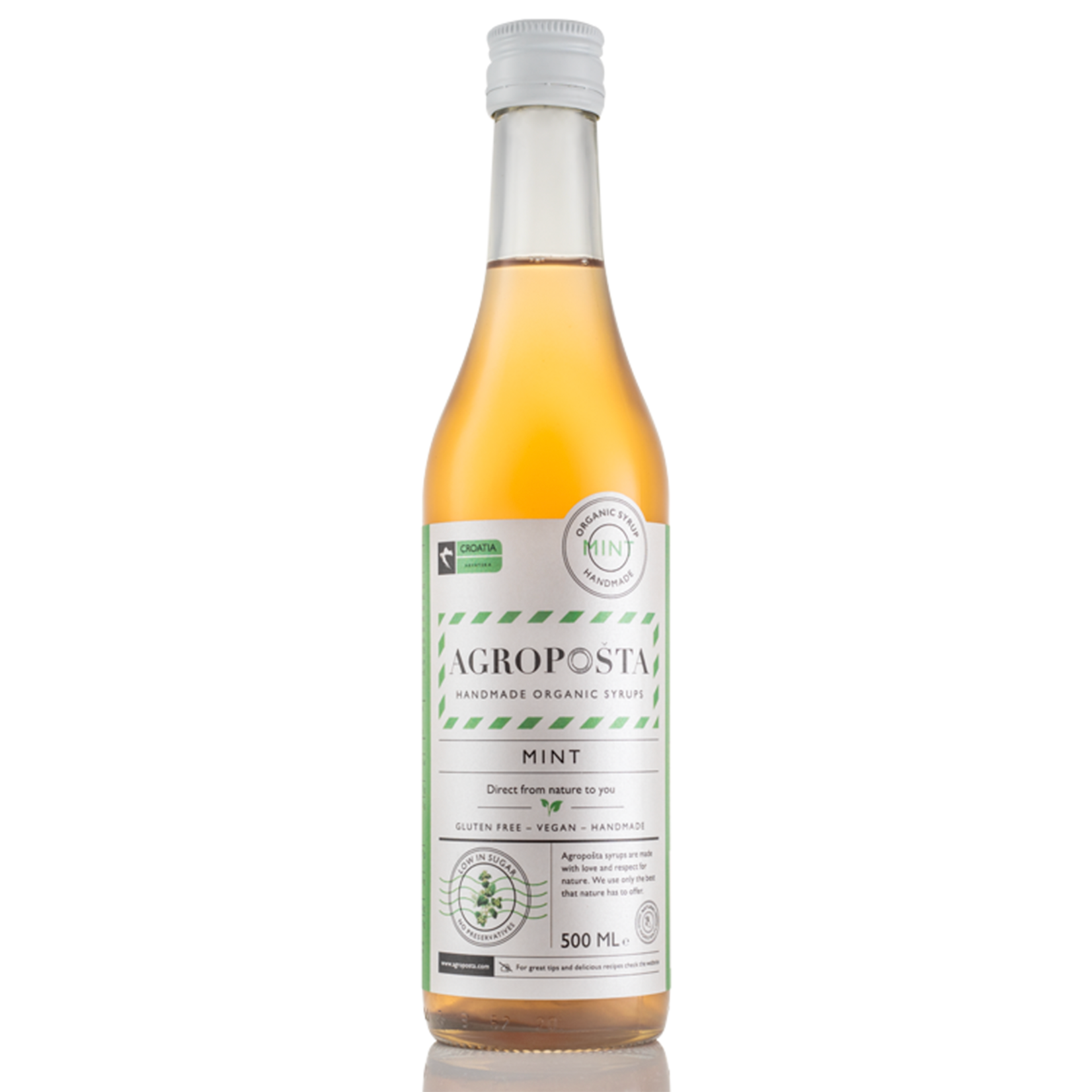 agroposta AGROPOŠTA MUNT SIROOP 500ML BIO