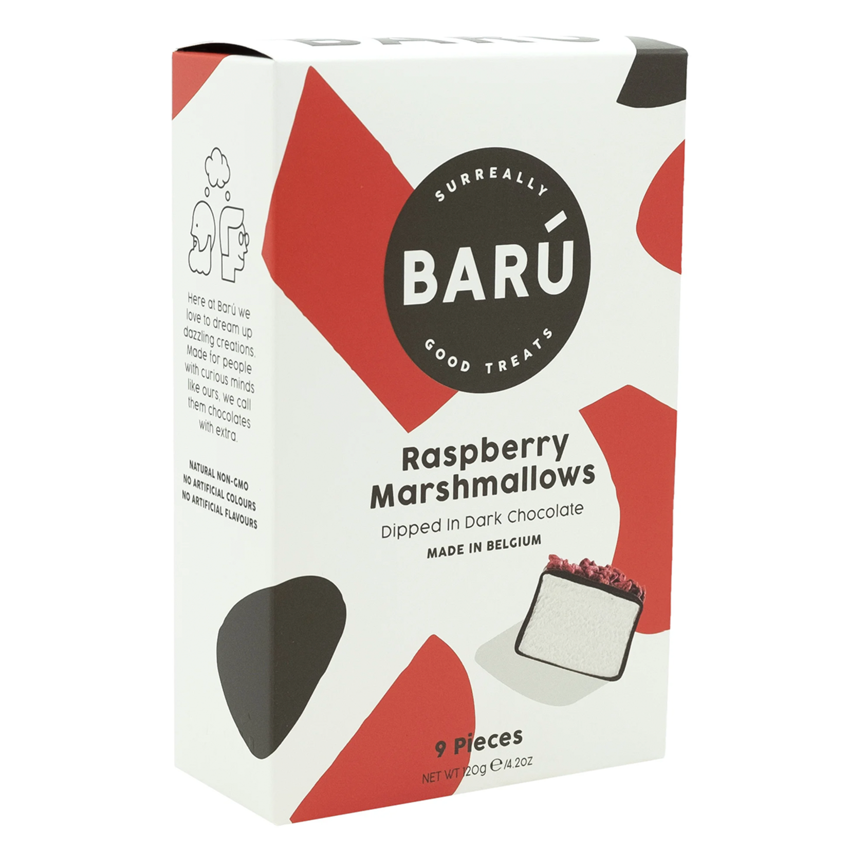 Barú Dark Chocolate Raspberry Marshmallow Baru