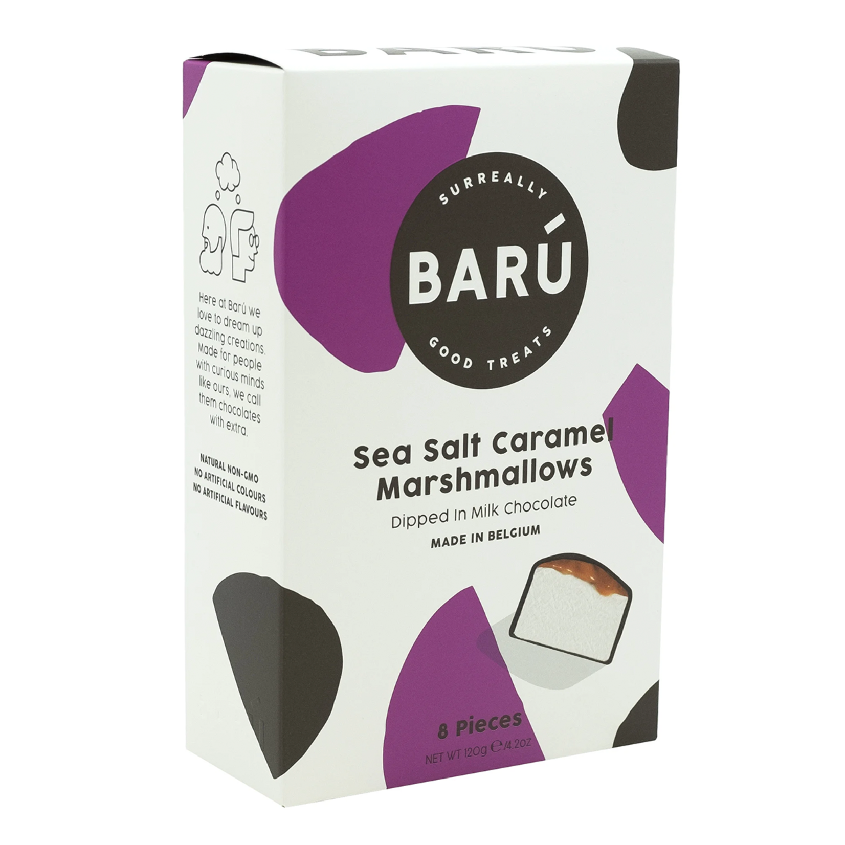 Barú Milk  Chocolate  Sea Salt Caramel Marshmallow Baru