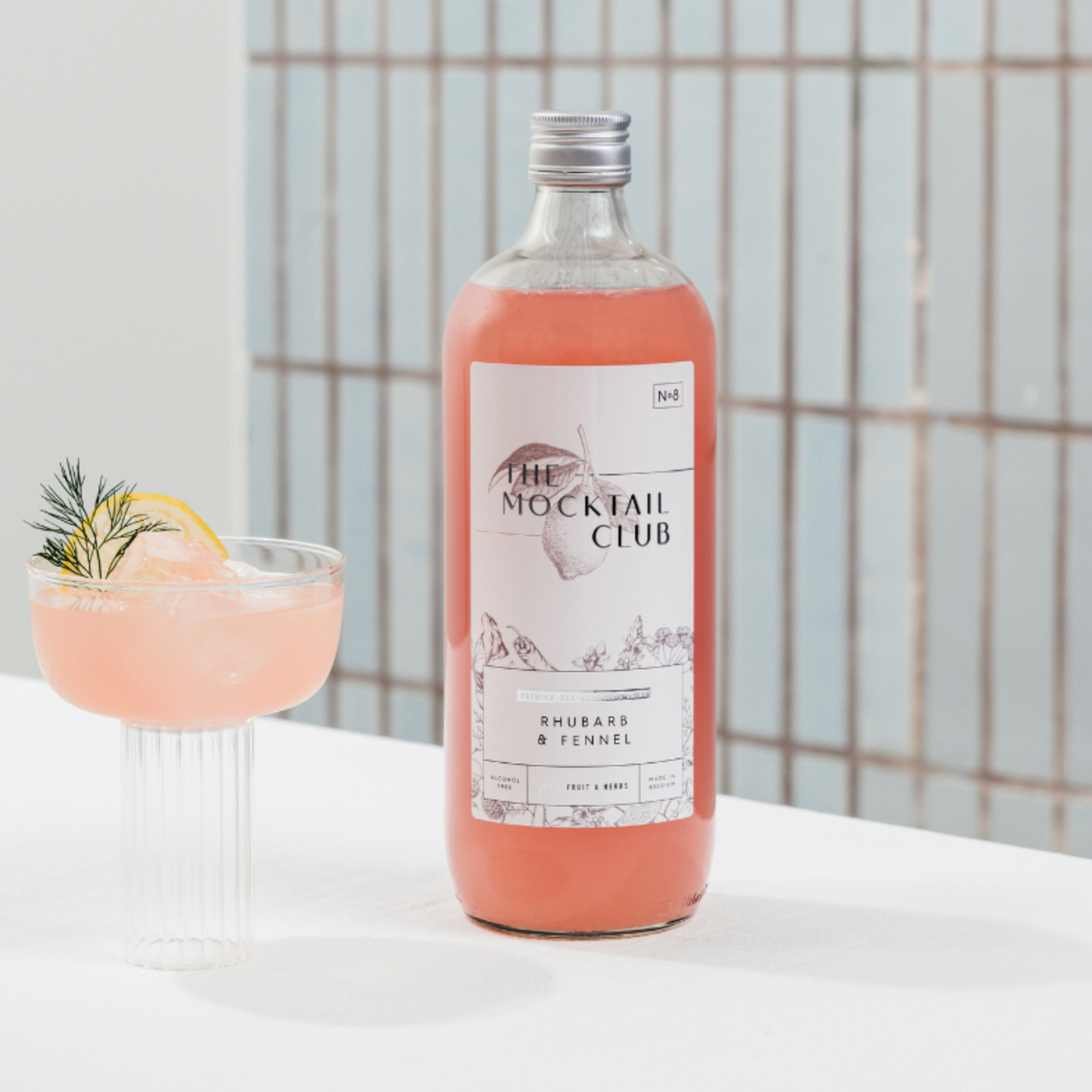 The Mocktail Club Mocktail  N°8 Rhubarb & Fennel 1 L