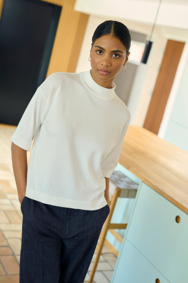 KAFFE Kaffe Pull KAlizza Turtleneck