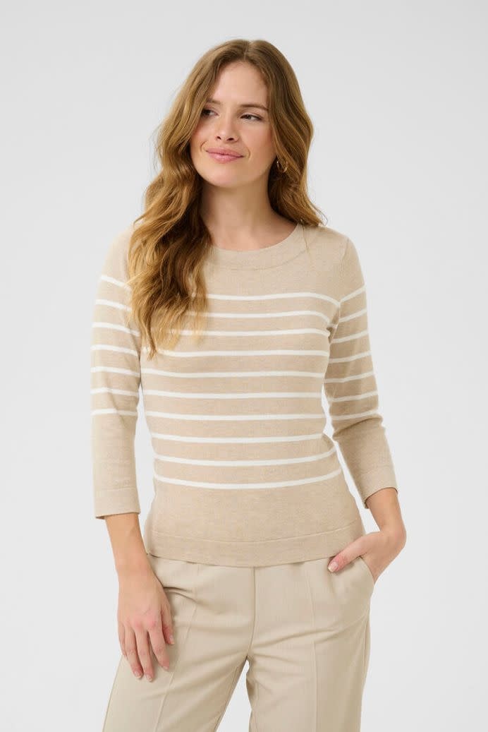 KAFFE Kaffe Pull KAlizza Boatneck
