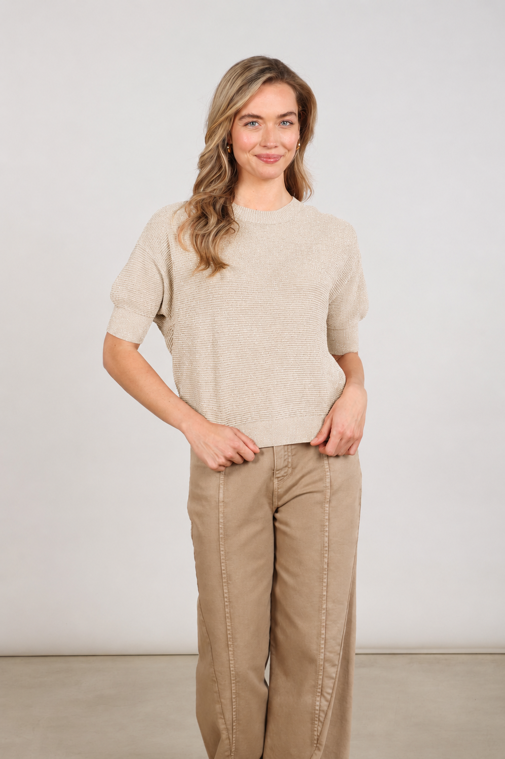 NUKUS Nukus Top Kinty Lurex