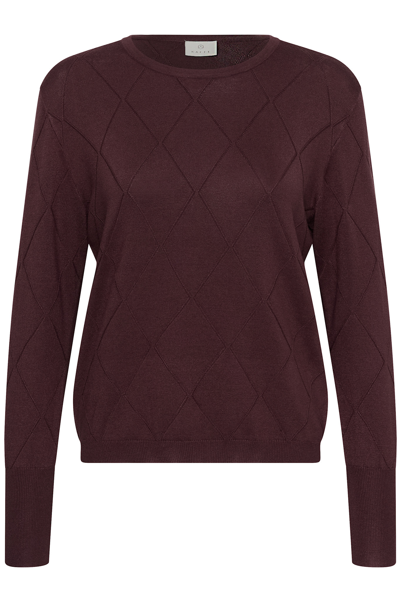 Kaffe Pull KAlizza Argyle