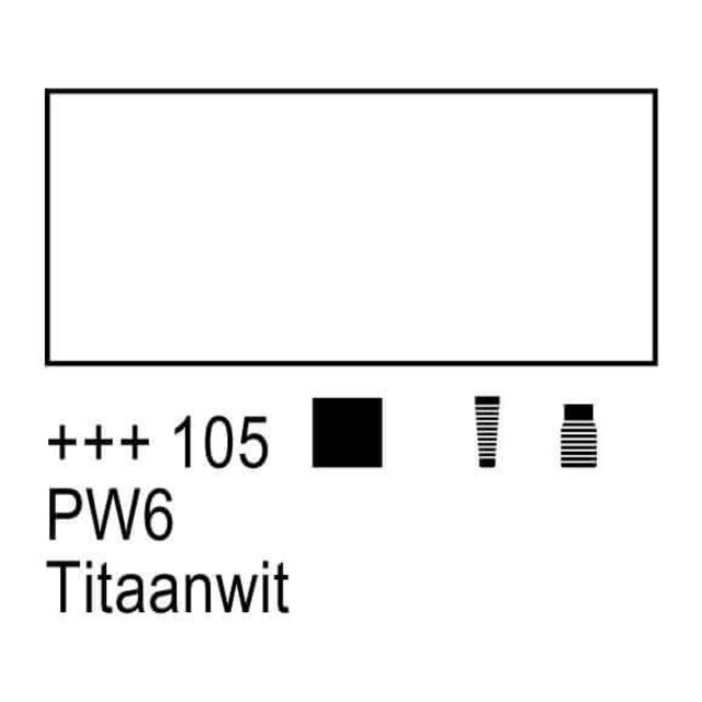 Amsterdam Acrylic Paint - 105 Titanium White