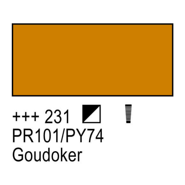 Amsterdam Acrylverf – 231 Goudoker