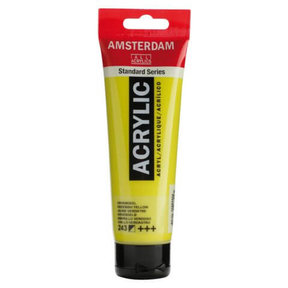 Amsterdam Acrylic Paint - 243 Greenish Yellow