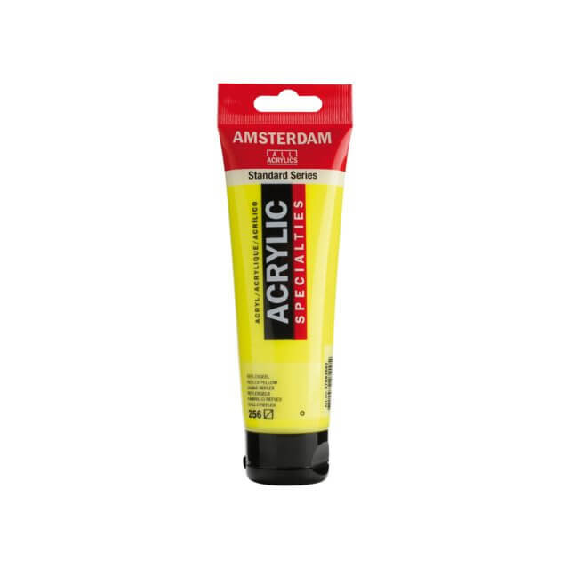 Amsterdam Acrylic Paint - 256 Reflex Yellow Specialties Amsterdam Acrylic Paint - 256 Reflex Yellow Specialties
