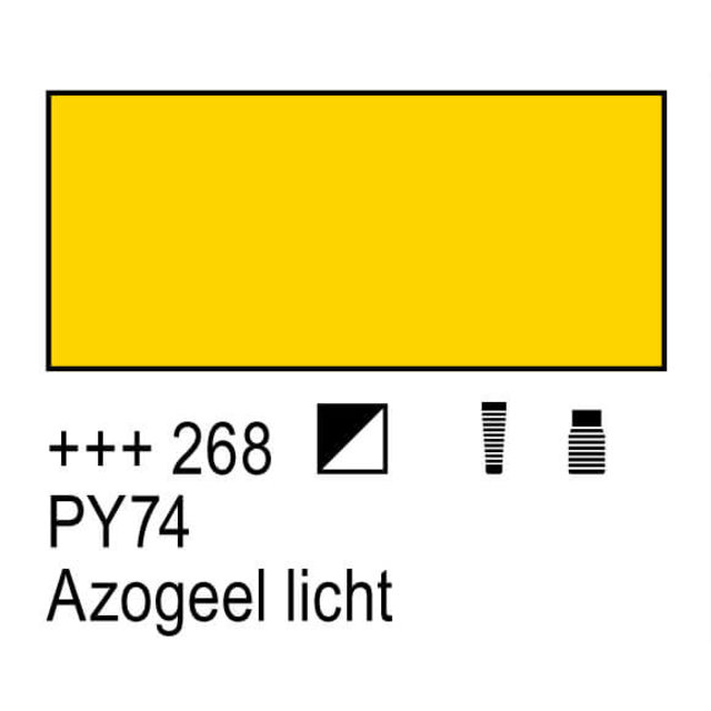 Amsterdam Acrylverf - 268 Azogeel Licht