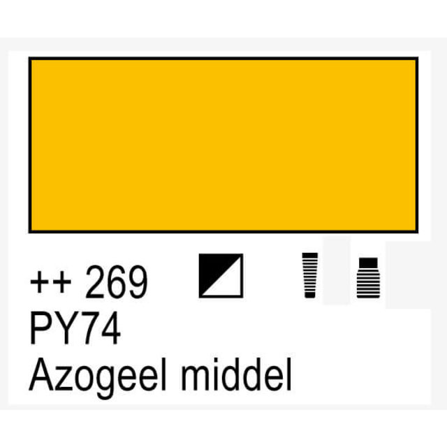 Amsterdam Acrylverf - 269 Azogeel Middel