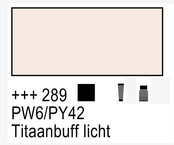 Amsterdam Acrylverf - 289 Titaanbuff Licht