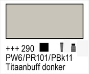 Amsterdam Acrylverf - 290 Titaanbuff Donker