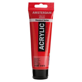 Amsterdam Acrylic Paint - 315 Pyrrole Red