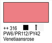 Amsterdam Acrylic Paint - 316 Venetian Rose