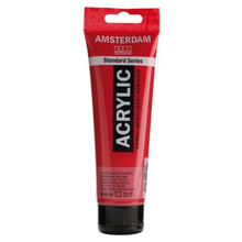 Amsterdam Acrylic Paint - 317 Transparent Red Medium