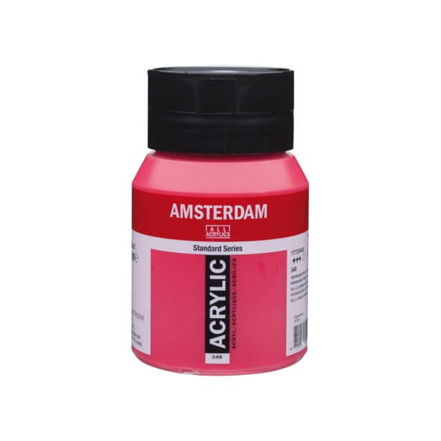Amsterdam Acrylverf - 348 Permanentrood Purper
