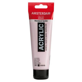 Amsterdam Acrylic Paint - 361 Light Rose