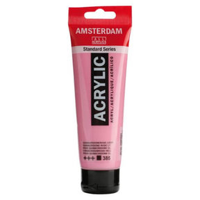 Amsterdam Acrylic Paint - 385 Quinacridone Rose Light