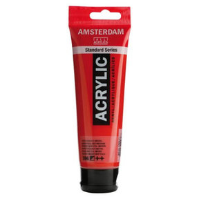 Amsterdam Acrylic Paint - 396 Naphthol Red Medium