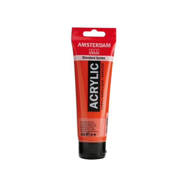 Amsterdam Acrylic Paint - 398 Naphthol Red Light Amsterdam Acrylic Paint - 398 Naphthol Red Light