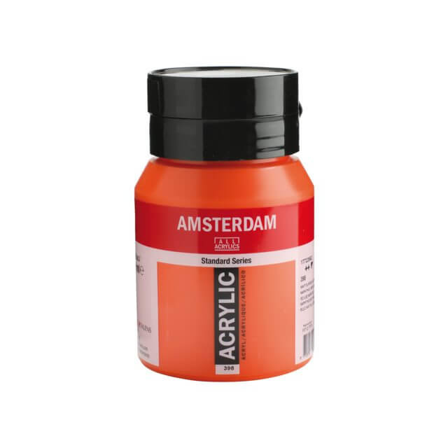 Amsterdam Acrylic Paint - 398 Naphthol Red Light Amsterdam Acrylic Paint - 398 Naphthol Red Light