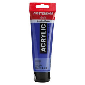 Amsterdam Acrylic Paint - 504 Ultramarine
