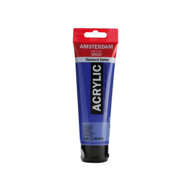 Amsterdam Acrylic Paint - 504 Ultramarine