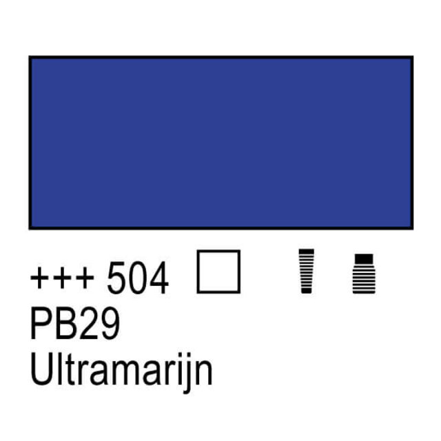 Amsterdam Acrylic Paint - 504 Ultramarine