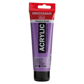 Amsterdam Acrylic Paint - 507 Ultramarine Violet