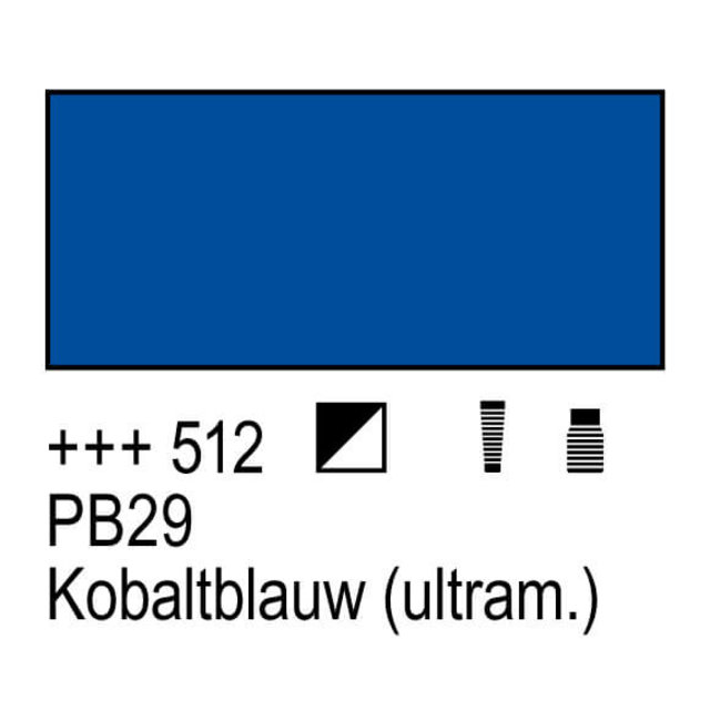 Amsterdam Acrylverf - 512 Kobaltblauw