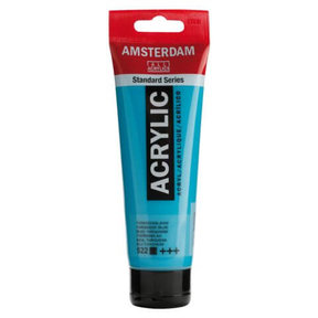 Amsterdam Acrylic Paint - 522 Turquoise Blue