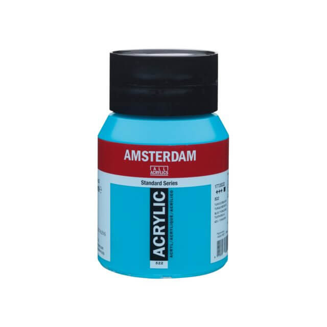 Amsterdam Acrylverf - 522 Turkooisblauw