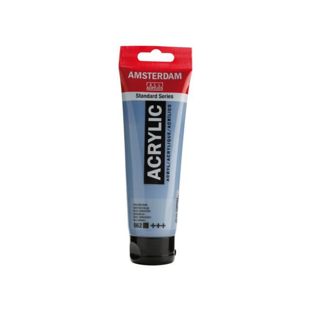 Amsterdam Acrylic Paint - 562 Grey Blue