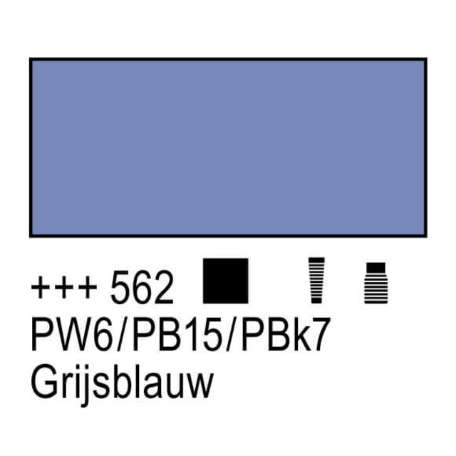 Amsterdam Acrylic Paint - 562 Grey Blue