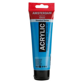 Amsterdam Acrylic Paint - 564 Brilliant Blue