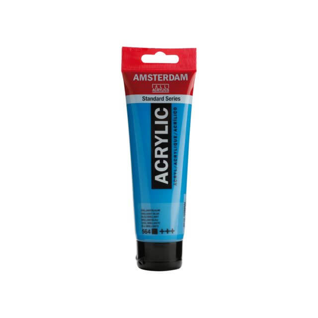 Amsterdam Acrylic Paint - 564 Brilliant Blue Amsterdam Acrylic Paint - 564 Brilliant Blue