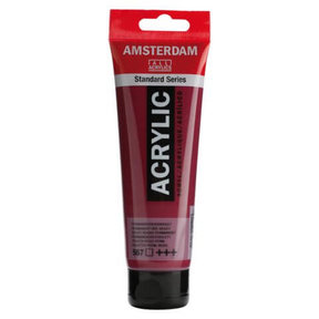 Amsterdam Acrylic Paint - 567 Permanent Red Violet