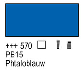 Amsterdam Acrylic Paint - 570 Phthalo Blue