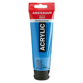 Amsterdam Acrylic Paint - 572 Primary Cyan
